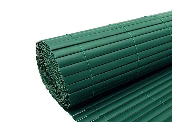 Clôture de protection visuelle en PVC / Tapis de protection visuelle Vert 1500 x 100 cm