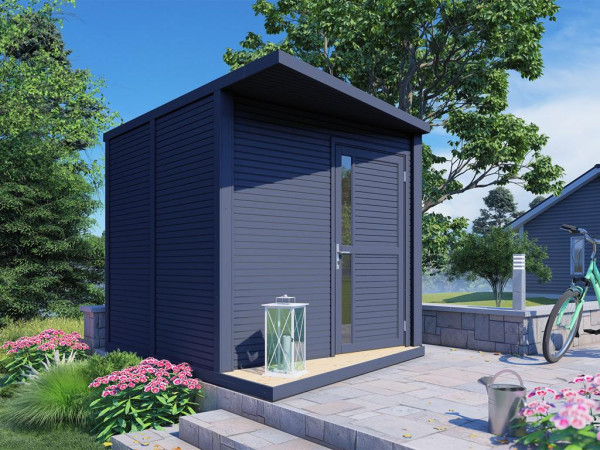 Abri de jardin Futura 19 mm anthracite