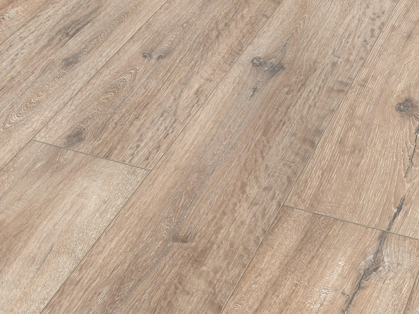 Stratifié Basicfloor chêne marron parquet rustique