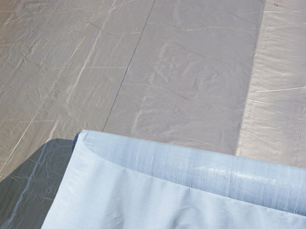 Membrane de toit autocollante Film pelable revêtu de silicone