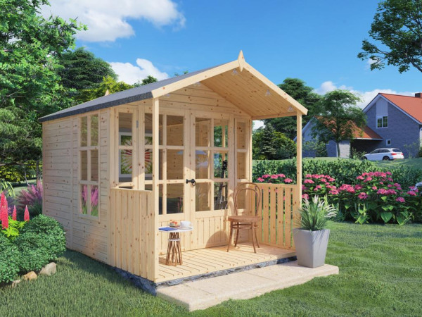 Abri de jardin Hanley 19 mm nature