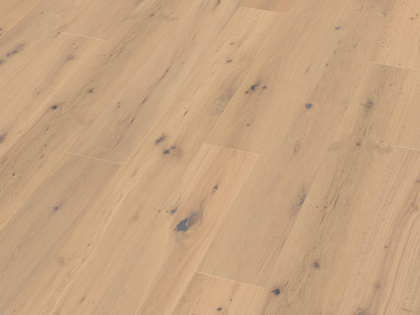 Parquet chêne rustique aspect bois brut Plancher maison de campagne raboté à la main
