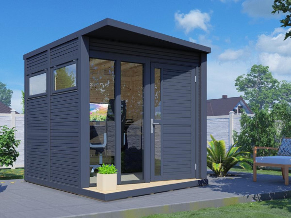 Abri de jardin Futura Premium 19 mm anthracite